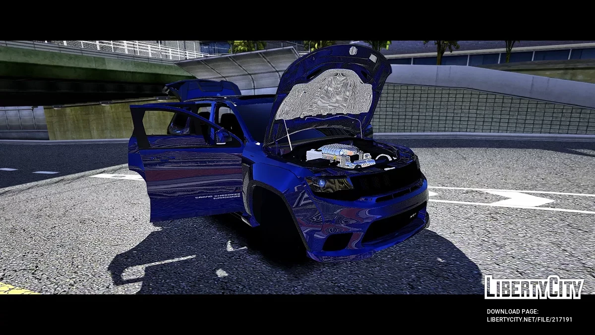 Jeep Grand Cherokee SRT Super Charged TrackHawk Widebody With / GTA 5