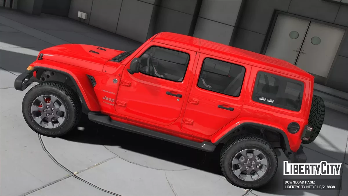 Jeep Wrangler Rubicon Unmarked / GTA 5