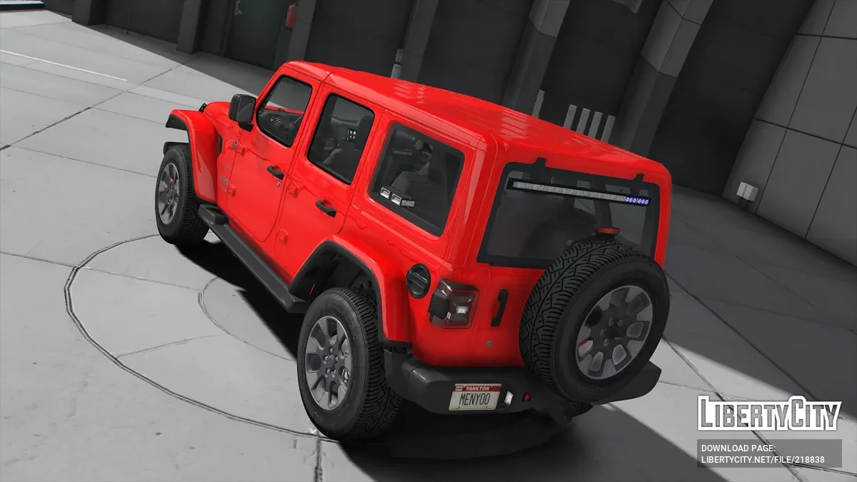 Jeep Wrangler Rubicon Unmarked / GTA 5