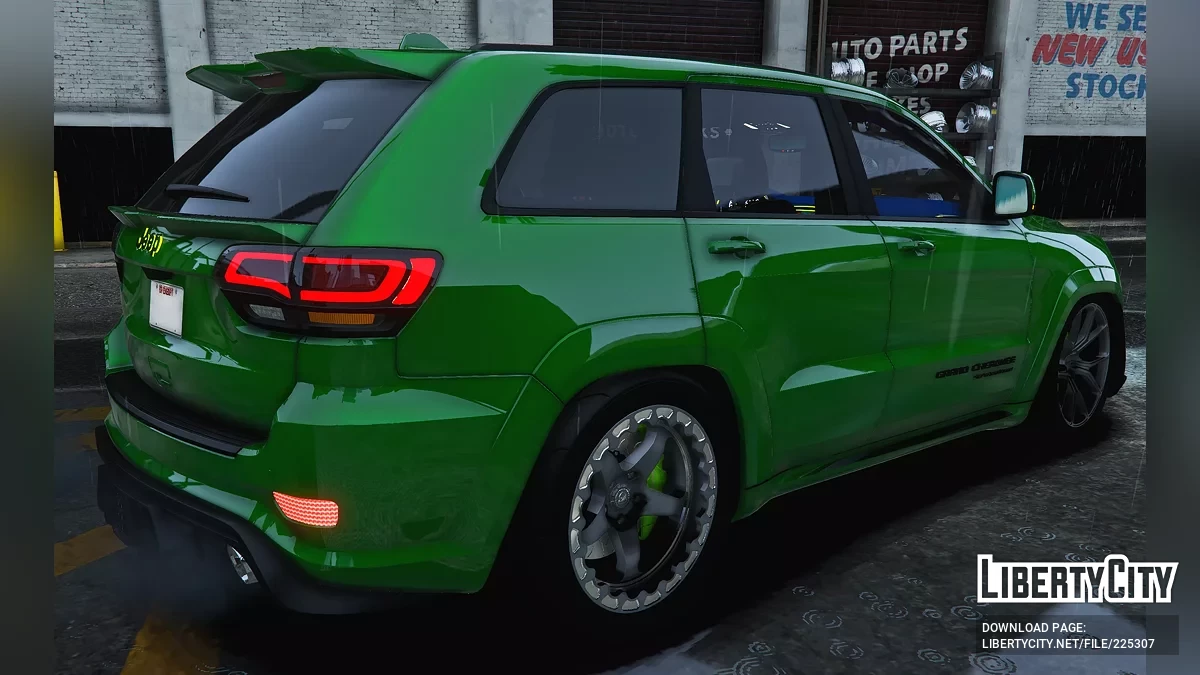 Custom Drag Spec Jeep Grand Cherokee Supercharged TrackHawk / GTA 5