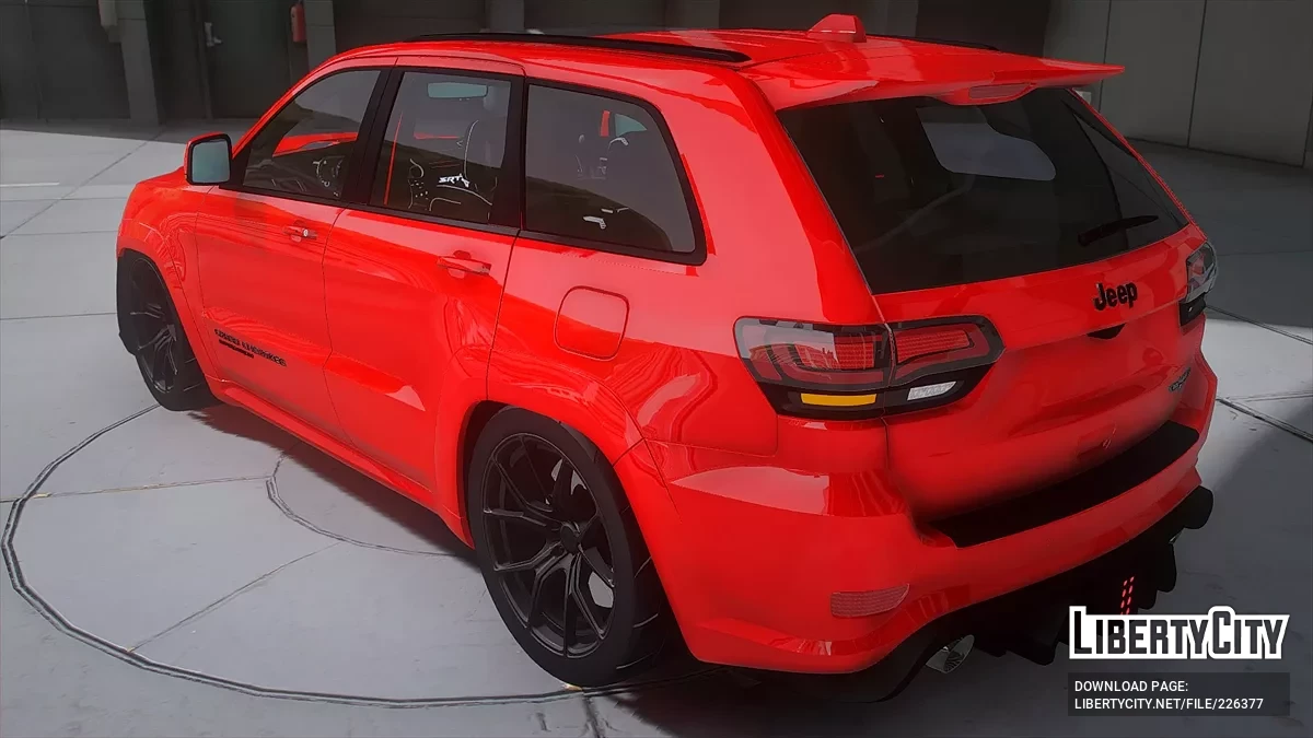 2018 Jeep Trackhawk Ghoul  Swap Single Turbo / GTA 5