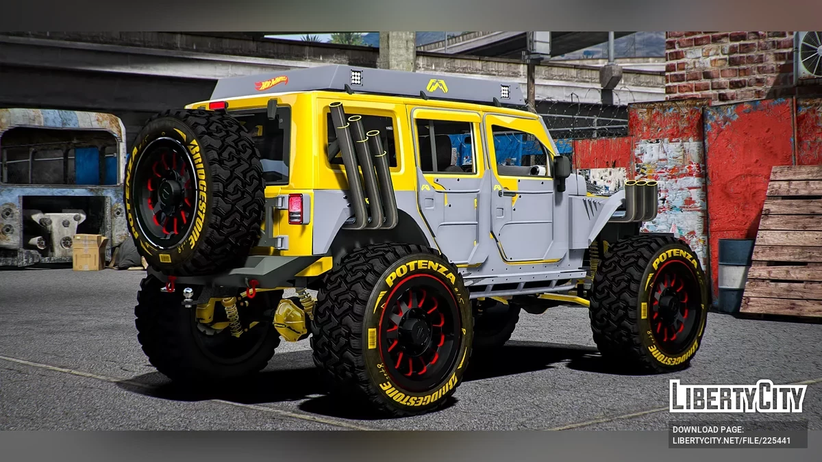 Hot Wheels Jeep Rubicon / GTA 5