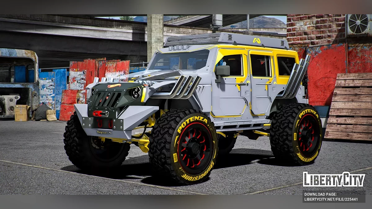 Hot Wheels Jeep Rubicon / GTA 5