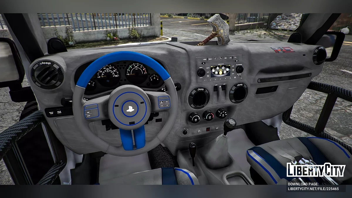 Jeep Trailcat PlayStation 5 God of War / GTA 5