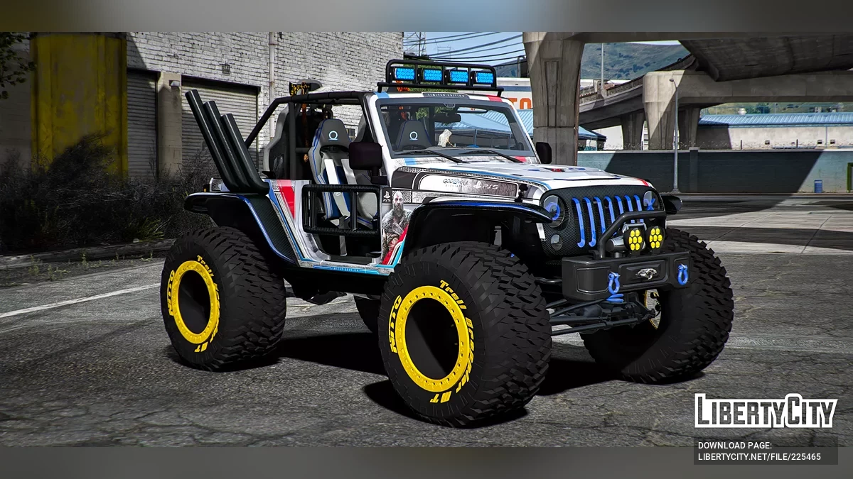 Jeep Trailcat PlayStation 5 God of War / GTA 5