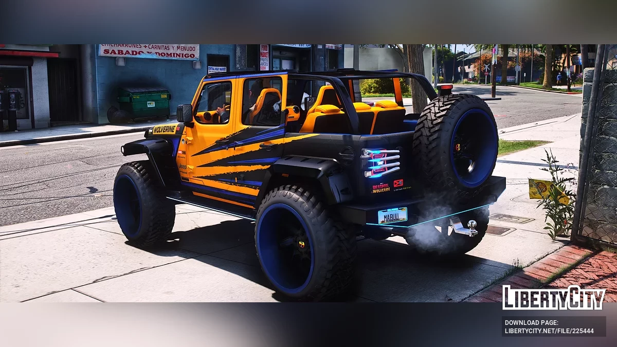 Jeep Wrangler Sahara Wolverine / GTA 5