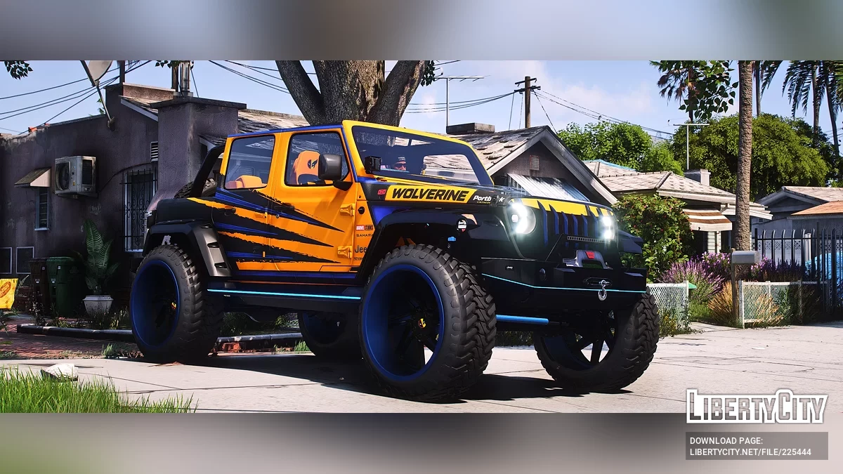 Jeep Wrangler Sahara Wolverine / GTA 5