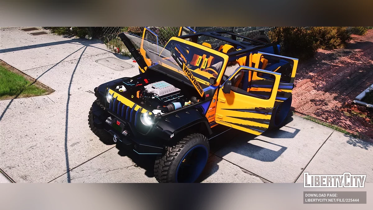 Jeep Wrangler Sahara Wolverine / GTA 5