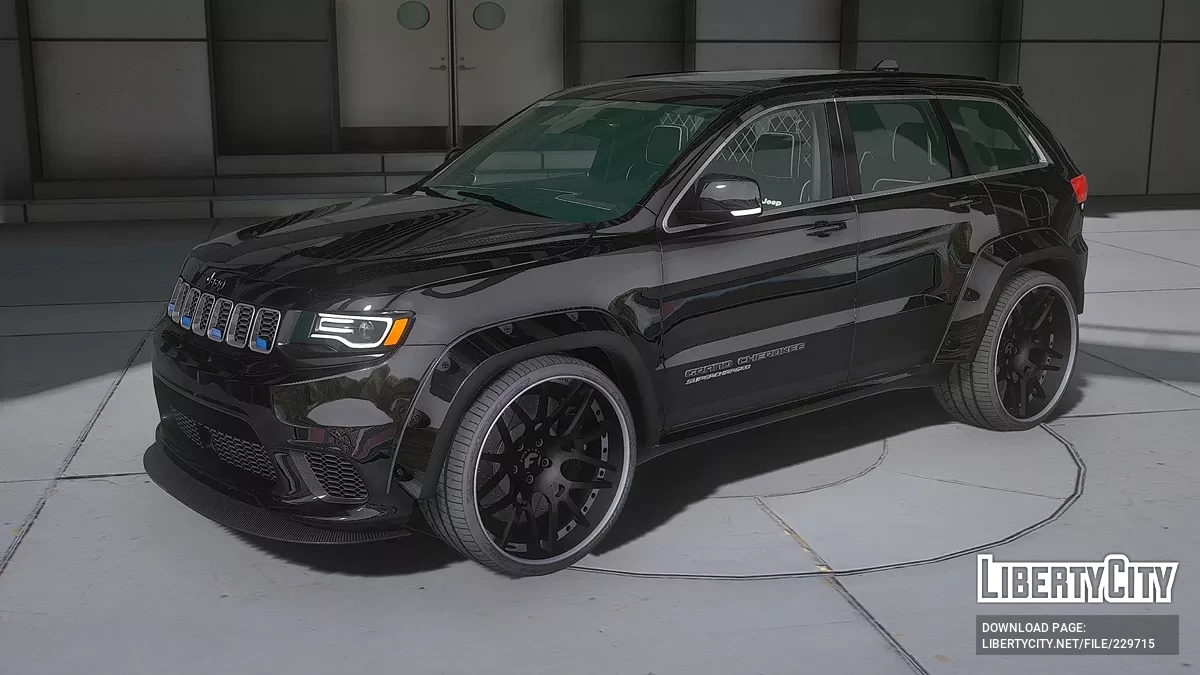 Jeep Grand Cherokee Blackops Unmarked / GTA 5