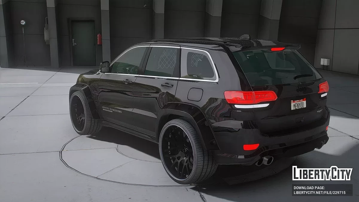 Jeep Grand Cherokee Blackops Unmarked / GTA 5
