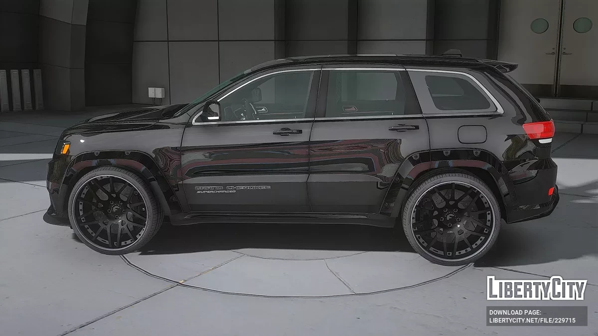 Jeep Grand Cherokee Blackops Unmarked / GTA 5