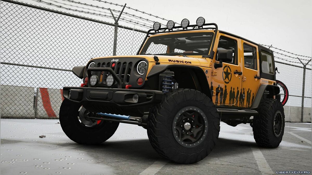 Jeep Wrangler 2012 Rubicon 1.0 для GTA 5 - Картинка #6