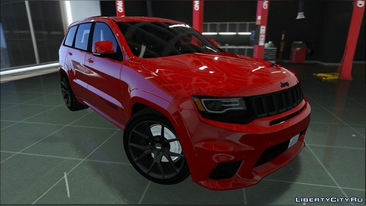 Скачать Jeep Grand Cherokee Srt 8 Trackhawk Add On Replace 11 для