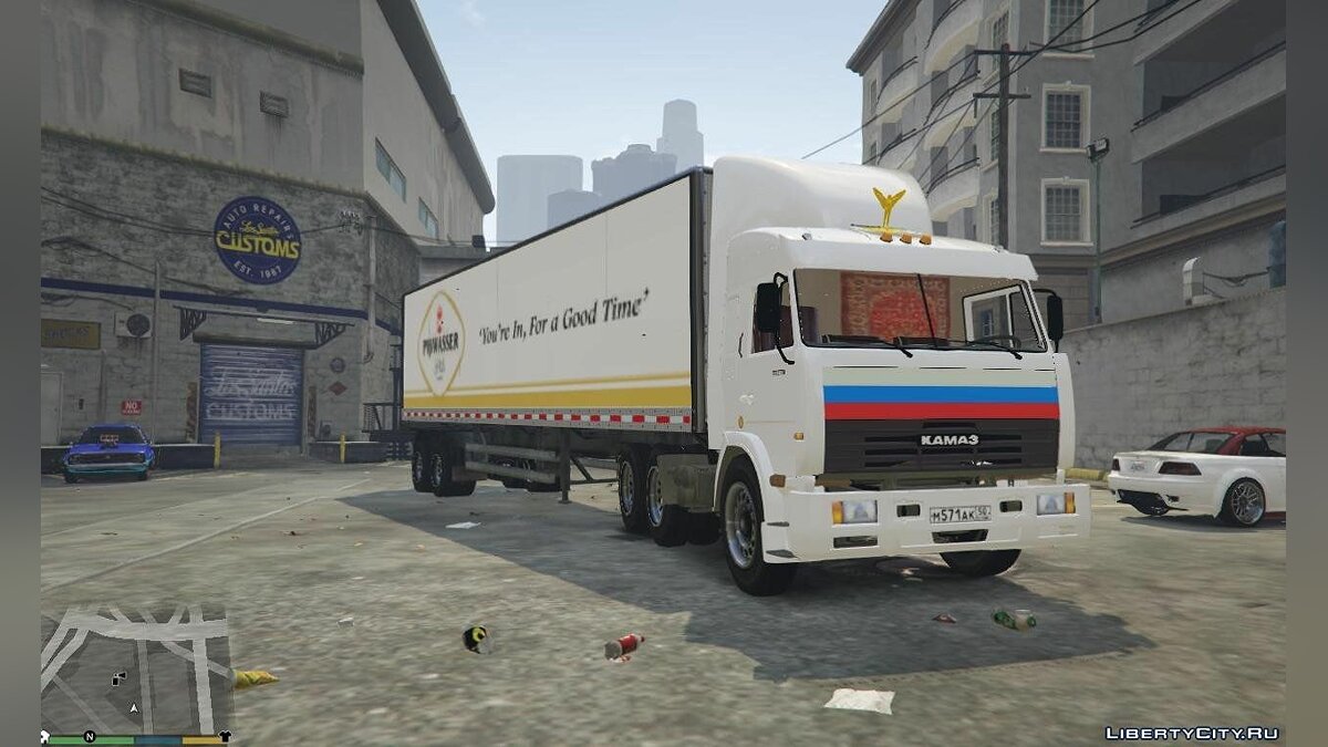 Скачать KAMAZ 54115 1.0 для GTA 5