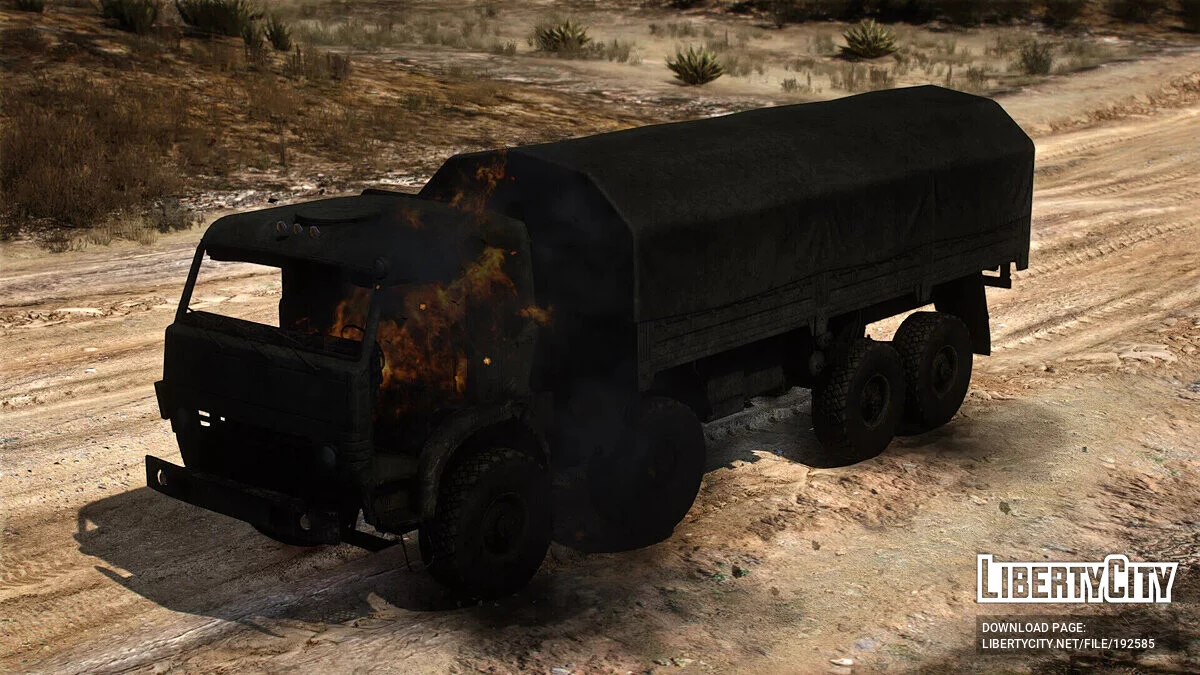 Kamaz 6350 [Add-On | LODs] 1.0 / GTA 5