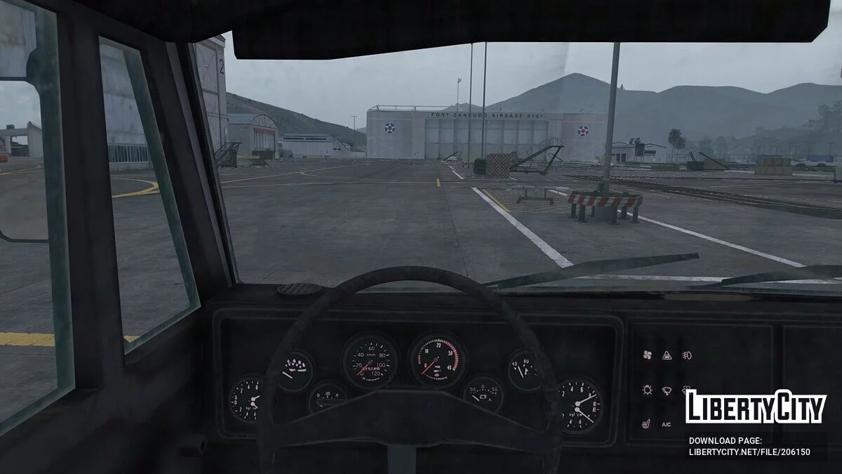 1996 Kamaz 9S552 Mobile Command Post / GTA 5