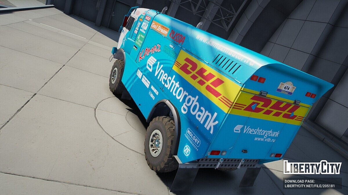 Скачать Kamaz Dakar Rally v1.0 для GTA 5