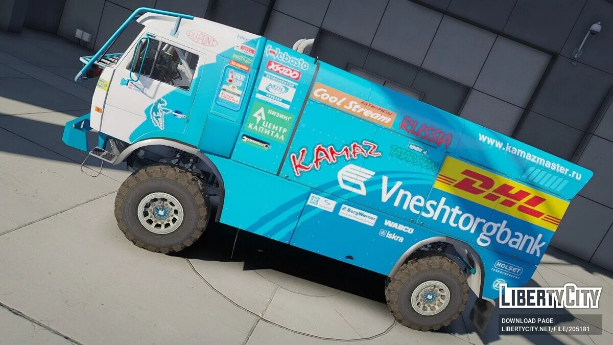Kamaz Dakar Rally v1.0 / GTA 5