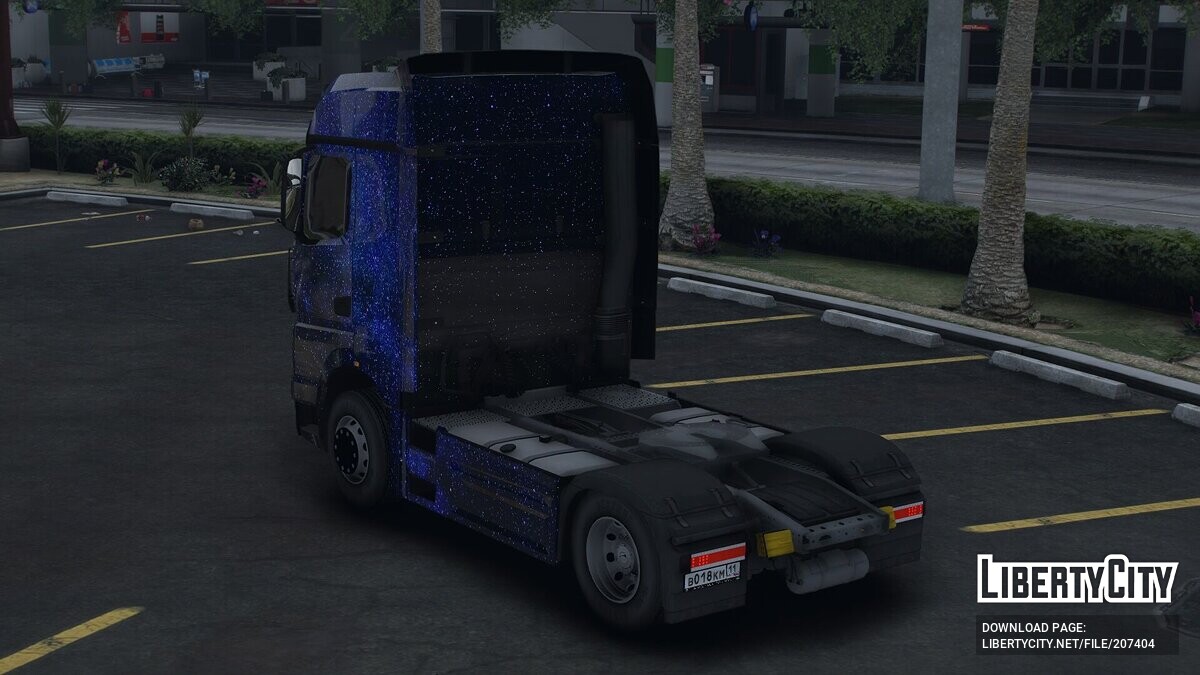 Скачать 2020 KAMAZ 54901 v1.0 для GTA 5