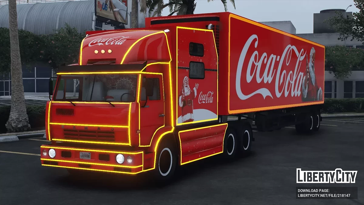 1994 KamAZ 54112M Xmas / GTA 5