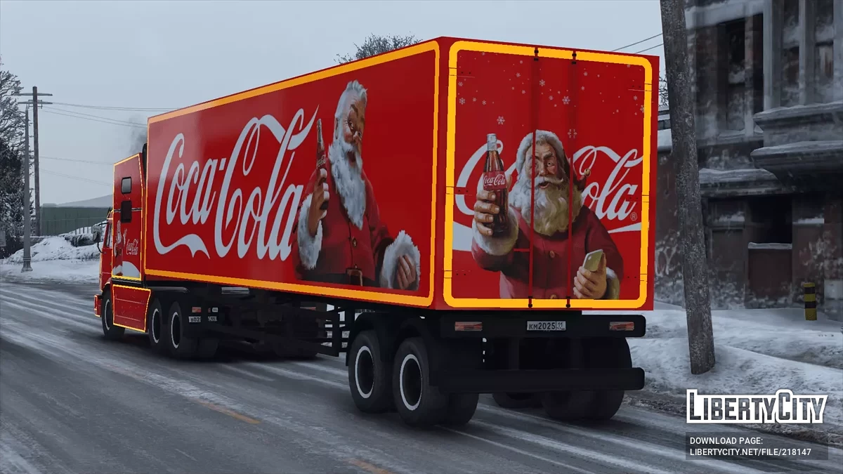 1994 KamAZ 54112M Xmas / GTA 5