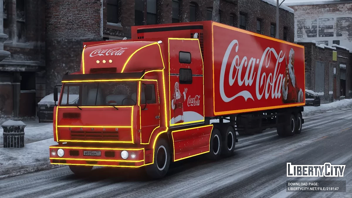 1994 KamAZ 54112M Xmas / GTA 5