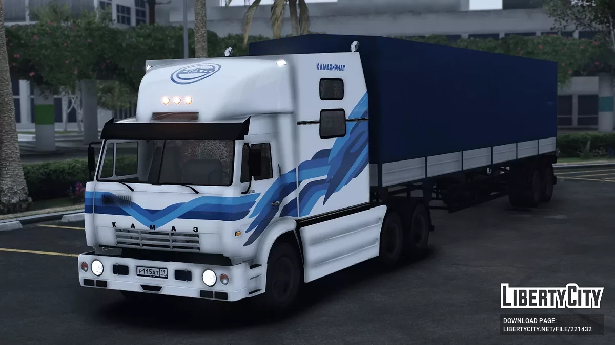 1994 KamAZ 54112M Riat / GTA 5
