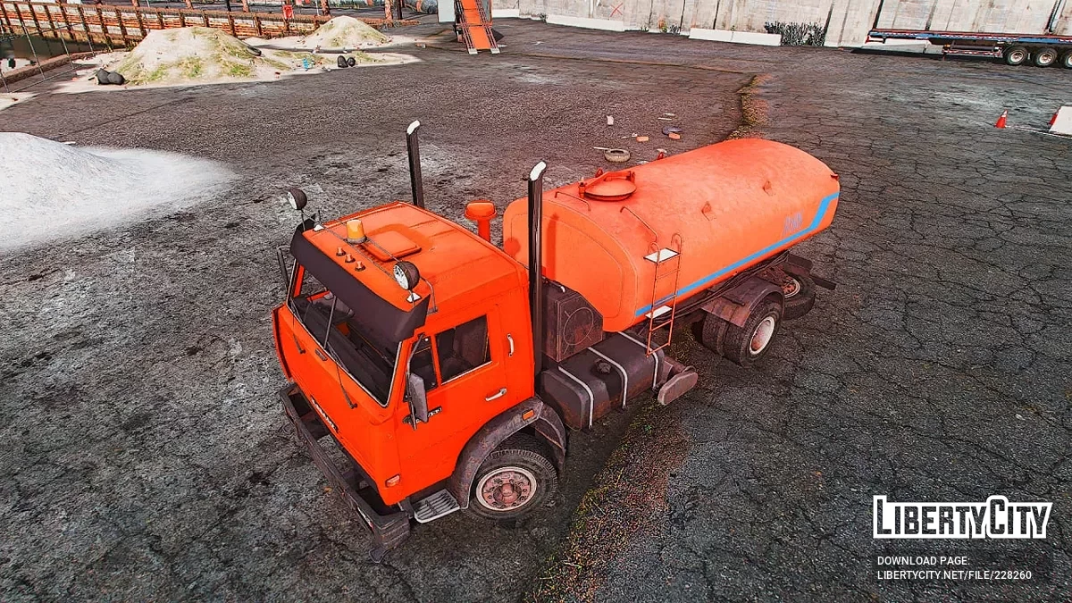 KAMAZ 43253 Поливочный / GTA 5