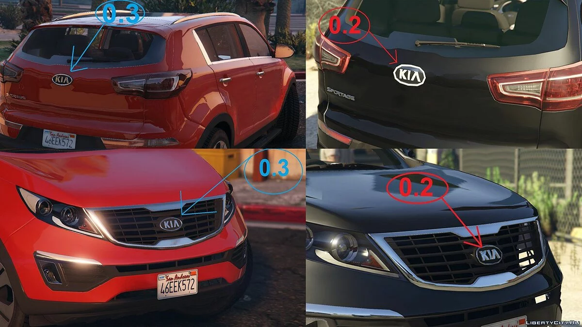Kia Sportage 0.3 / GTA 5