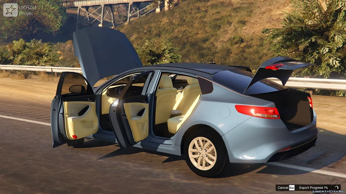 Kia Optima 2017 Standard / GTA 5