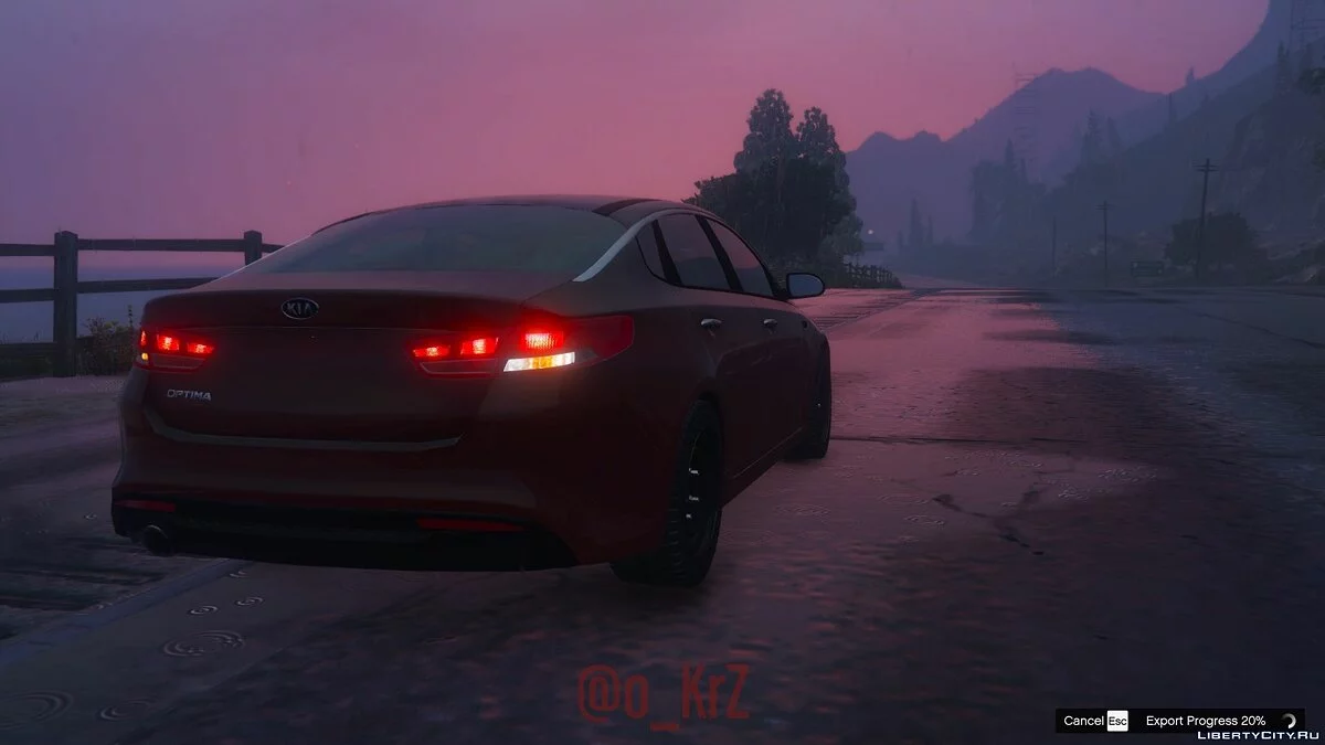 Kia Optima 2017 Standard / GTA 5