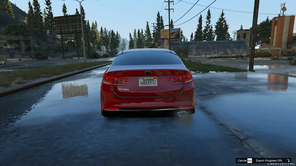 Kia Optima 2017 Standard 1.1 / GTA 5