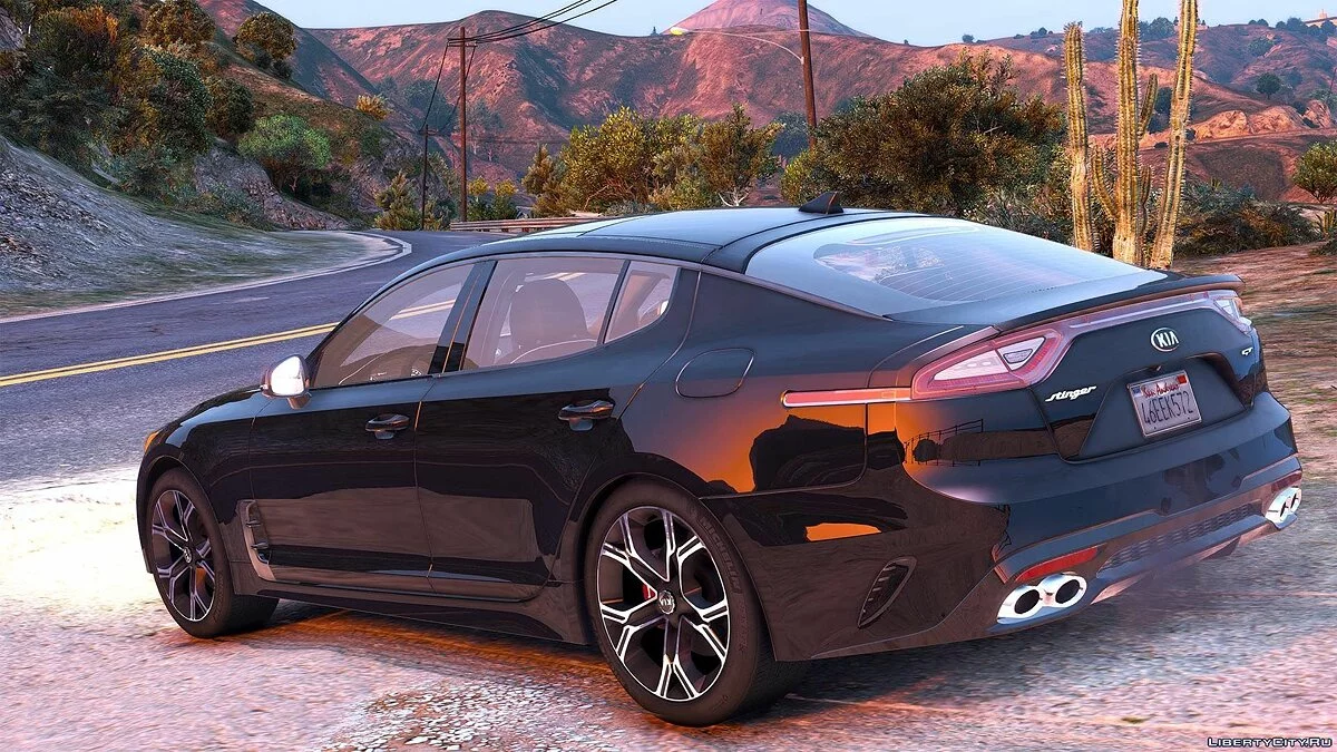 2018 Kia Stinger GT [Add-On (OIV) /Replace /Analog-Digital Dials /Animated /Template] 1.0 / GTA 5