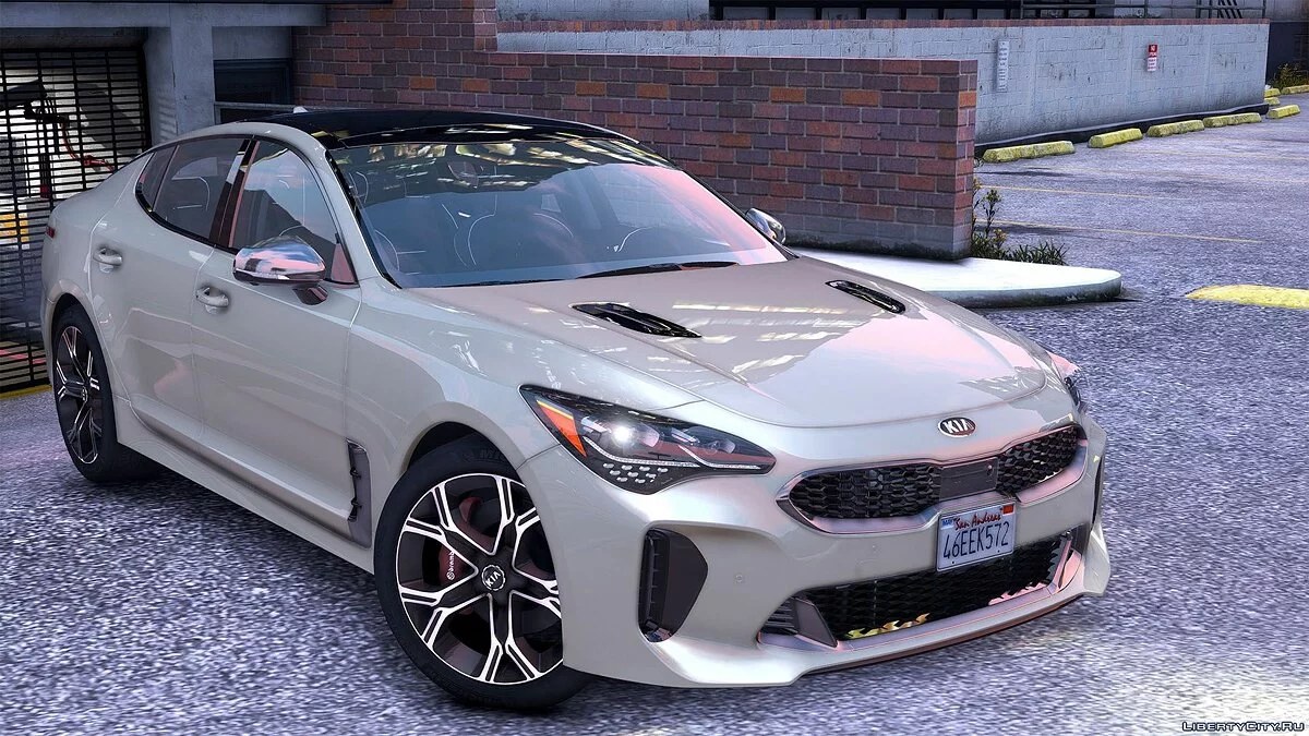 2018 Kia Stinger GT [Add-On (OIV) /Replace /Tuning /Analog-Digital Dials /Animated /Template] v1.2 / GTA 5