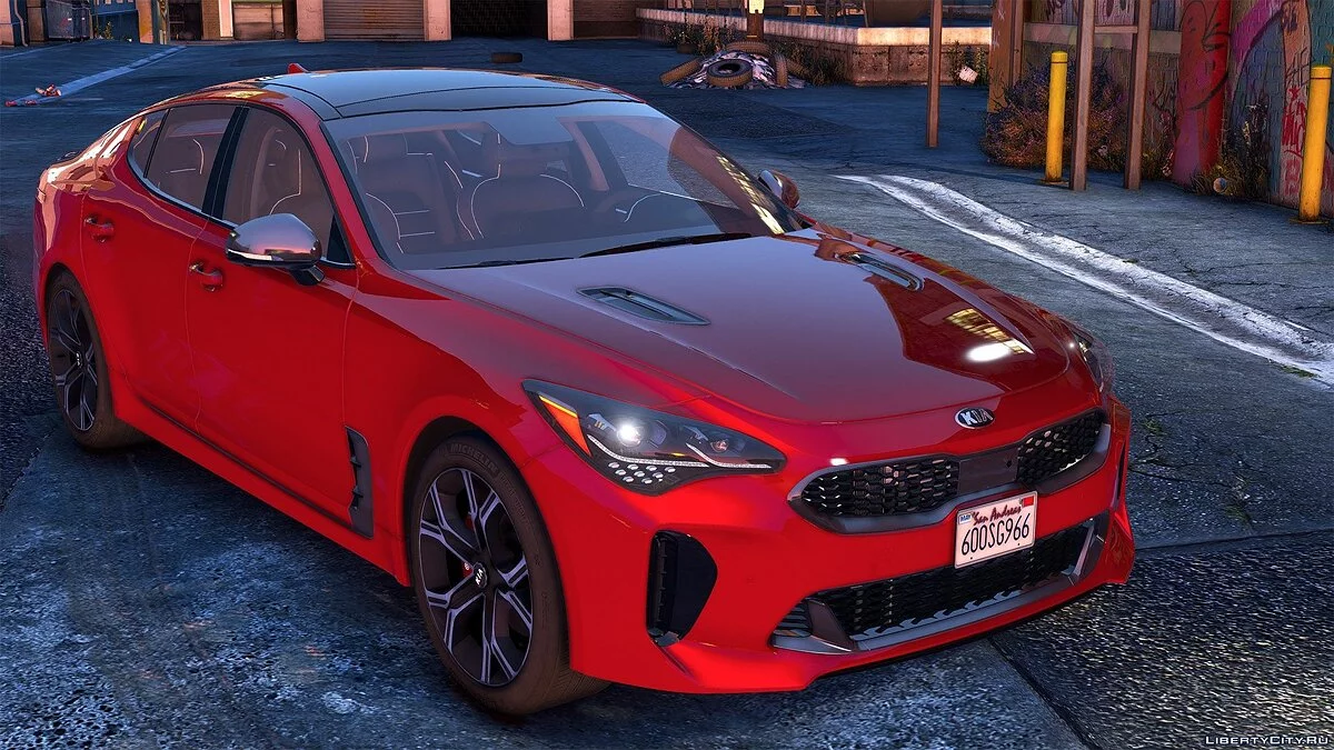 2018 Kia Stinger GT [Add-On (OIV) /Replace /Tuning /Analog-Digital Dials /Animated /Template] v1.2 / GTA 5