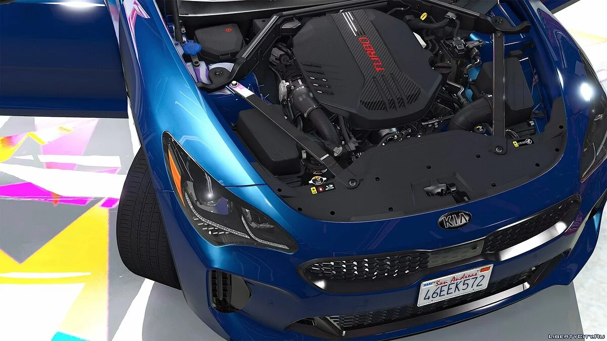 2018 Kia Stinger GT [Add-On (OIV) /Replace /Tuning /Analog-Digital Dials /Animated /Template] v1.2 / GTA 5
