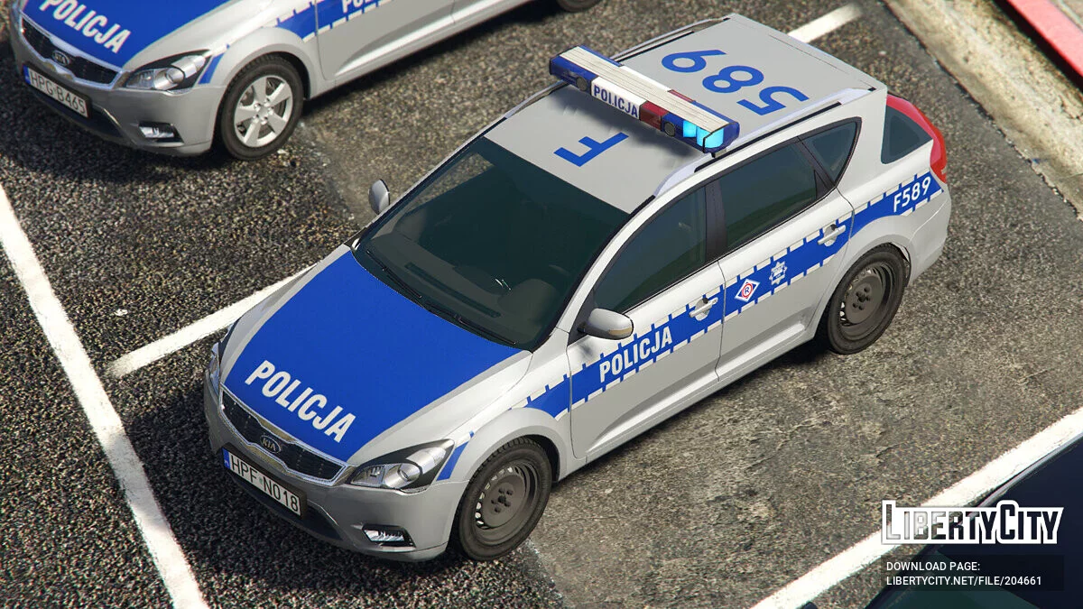 KIA Ceed SW Polish Police v 3.0 / GTA 5