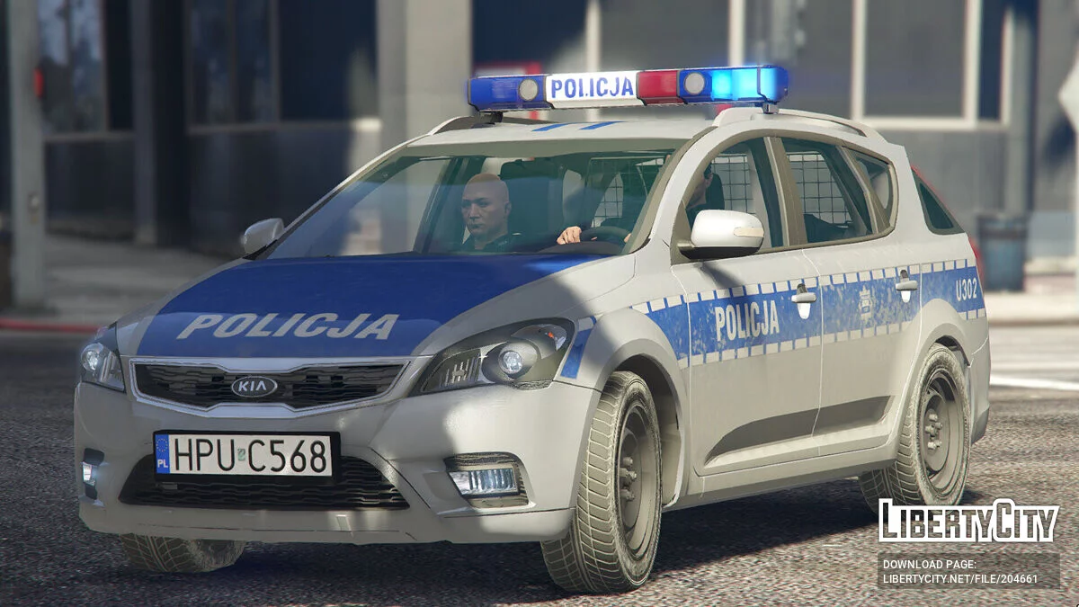 KIA Ceed SW Polish Police v 3.0 / GTA 5