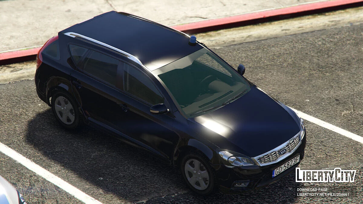 KIA Ceed SW Polish Police v 3.0 / GTA 5