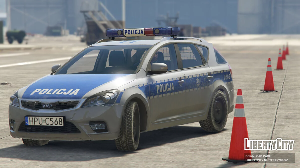 KIA Ceed SW Polish Police v 3.0 / GTA 5