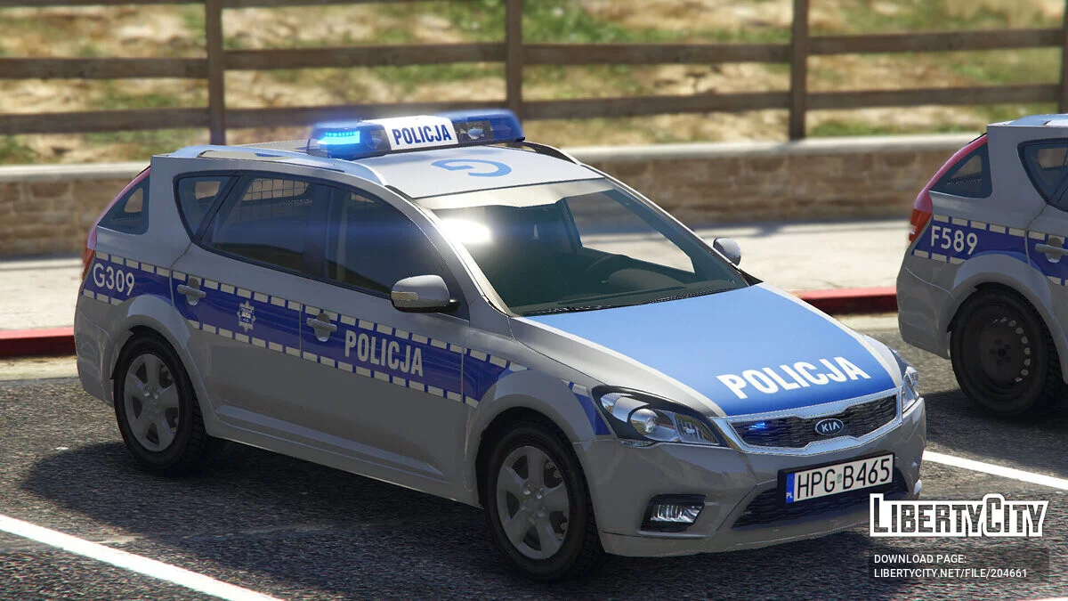 KIA Ceed SW Polish Police v 3.0 / GTA 5