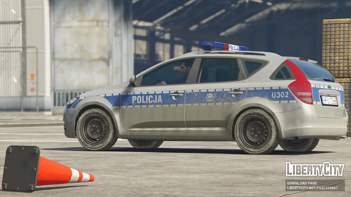 KIA Ceed SW Polish Police v 3.0 / GTA 5