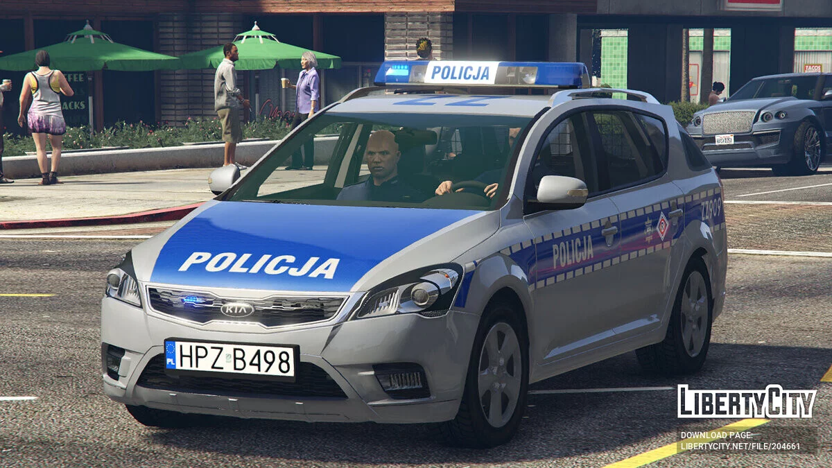 KIA Ceed SW Polish Police v 3.0 / GTA 5