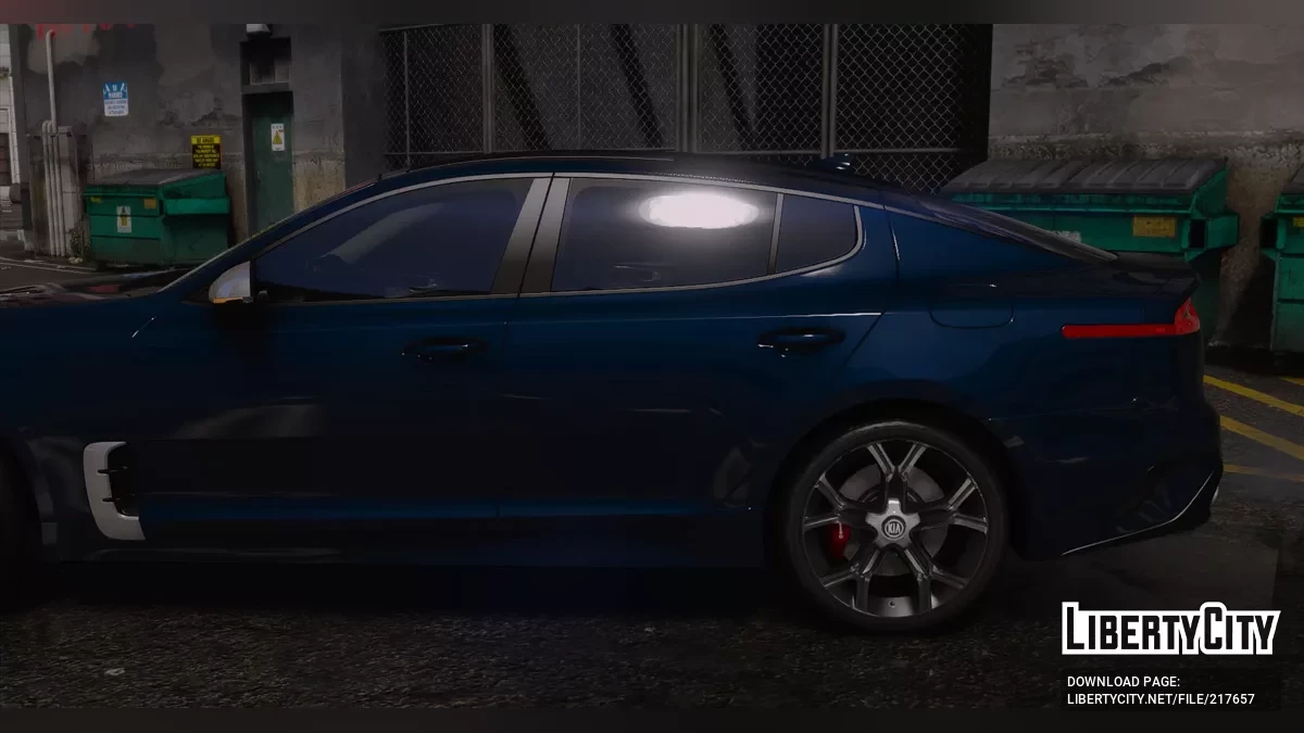 Kia Stinger Unmarked / GTA 5