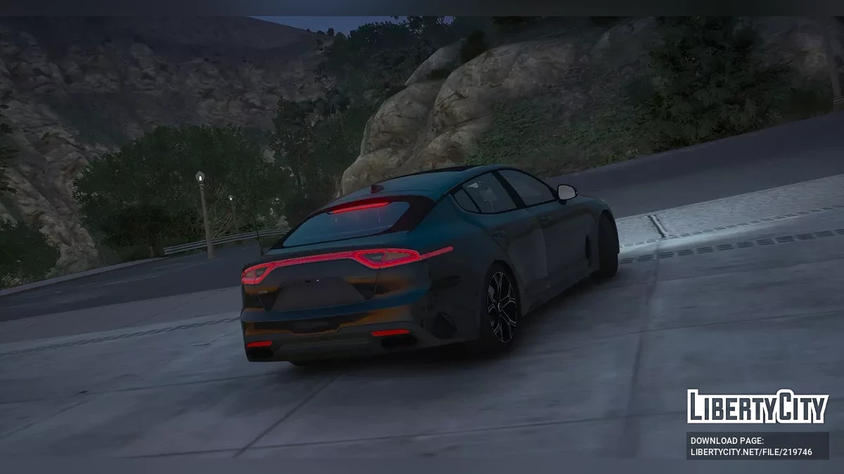 2020 Kia Stinger Unmarked / GTA 5