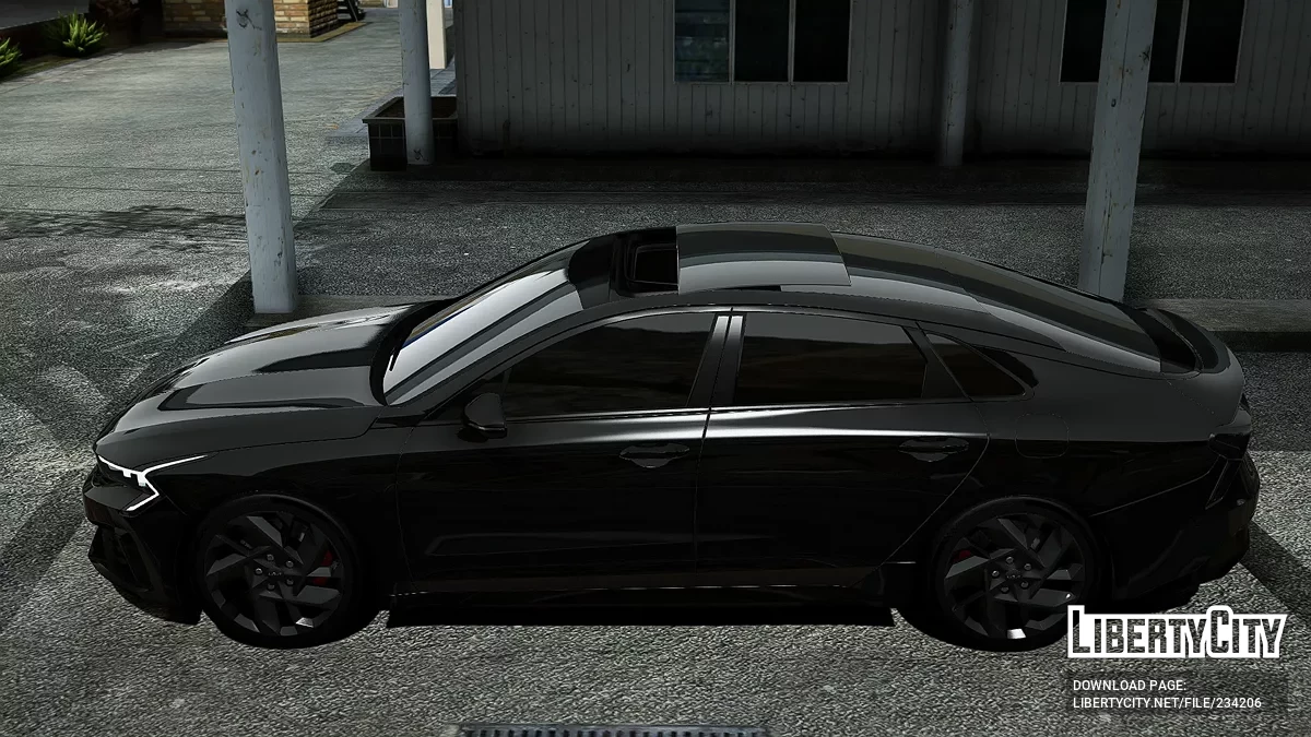 2025 KIA K5 GT ANIMATED ROOF / GTA 5