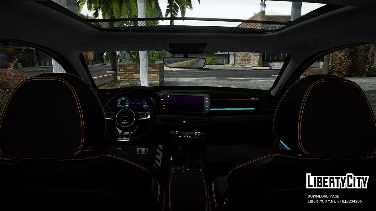 2025 KIA K5 GT ANIMATED ROOF / GTA 5