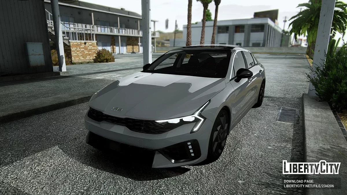 2025 KIA K5 GT ANIMATED ROOF / GTA 5