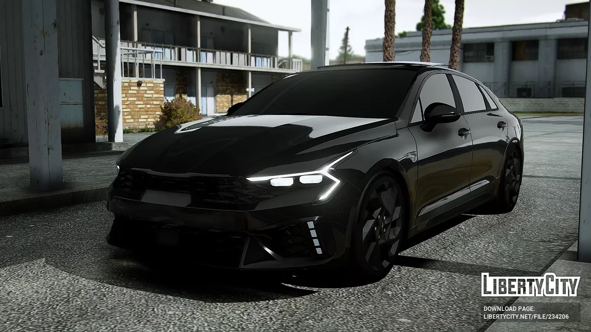 2025 KIA K5 GT ANIMATED ROOF / GTA 5