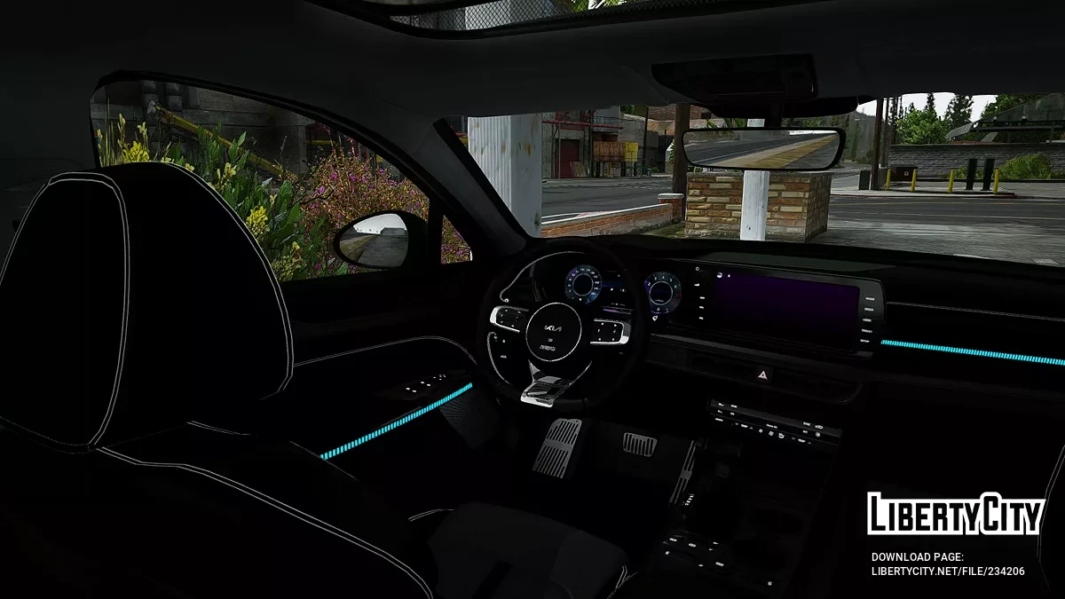 2025 KIA K5 GT ANIMATED ROOF / GTA 5